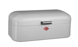 Wesco 235 201-01 Brotkasten Grandy, 42 x 23 x 17 cm, weiss